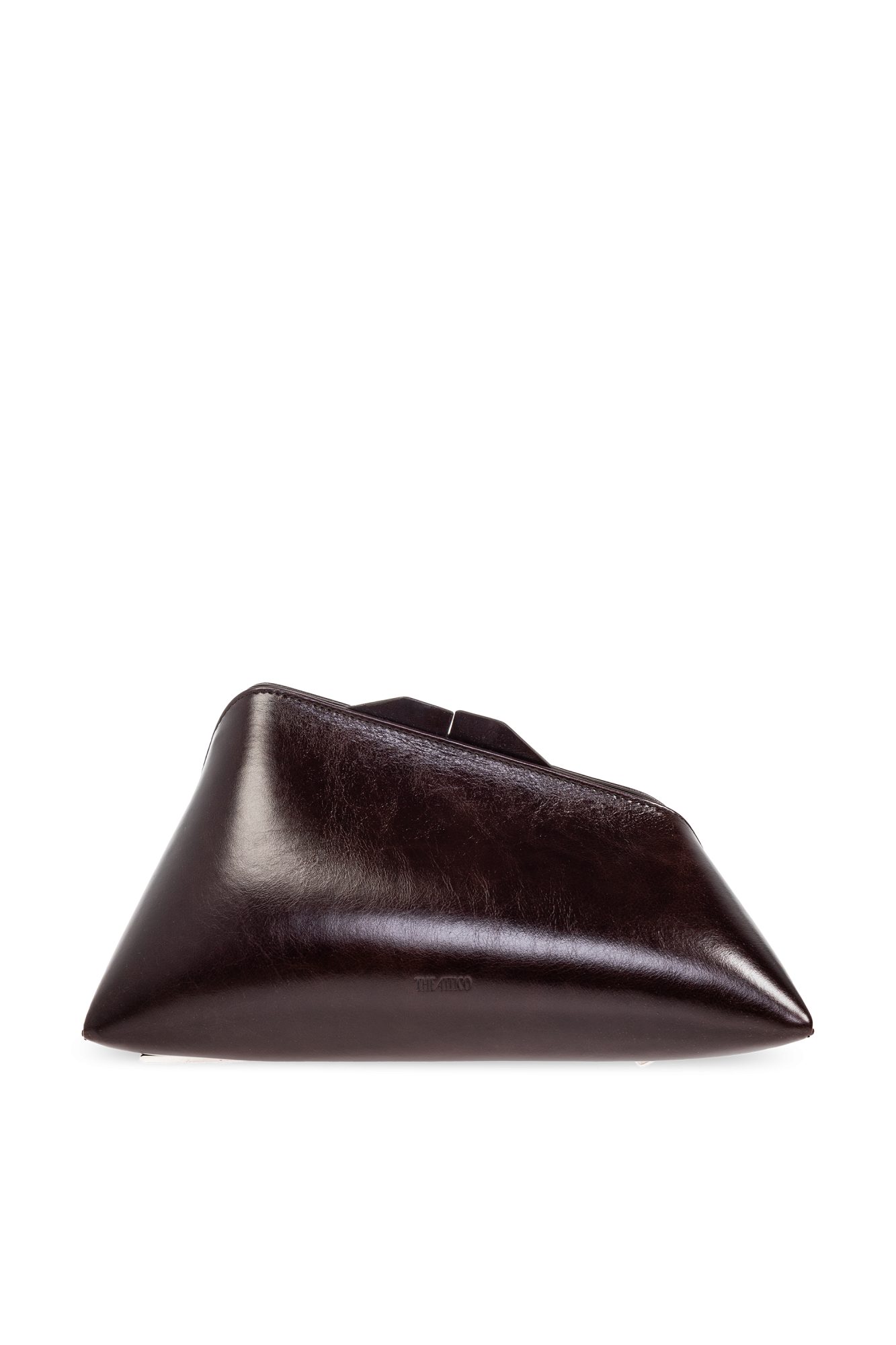 クラッチバッグ THE ATTICO 'Day Off' Clutch Brown The Attico 'Day Off' Clutch Clutch Bag in Brown | THE LIST